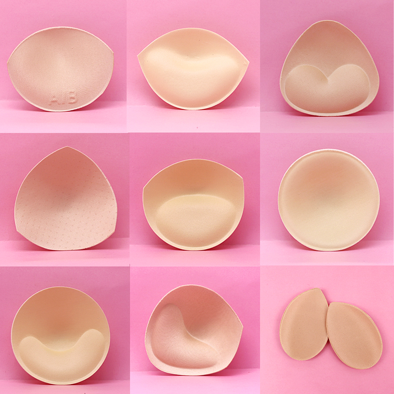 Push Up Bra Silicone - 1pair Sponge Inserts In Bra Padded
