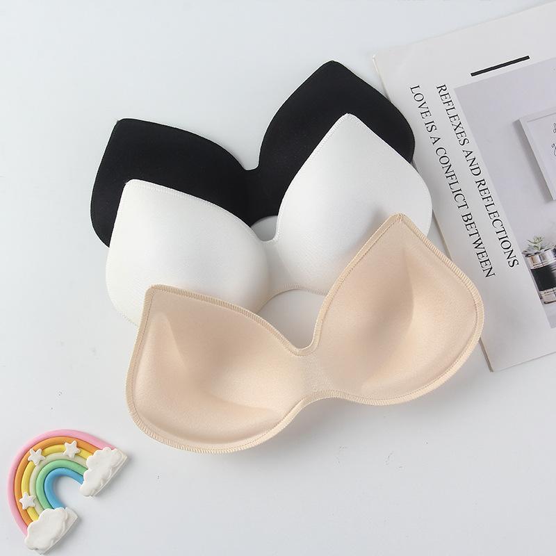 Push Up Bra Silicone - Removable Bra Inserts, Soft Sponge Cup