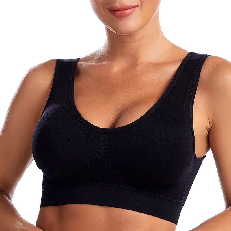 Underwire Bra Padded - S-7XL Plus Size Thin Non-underwire Bra
