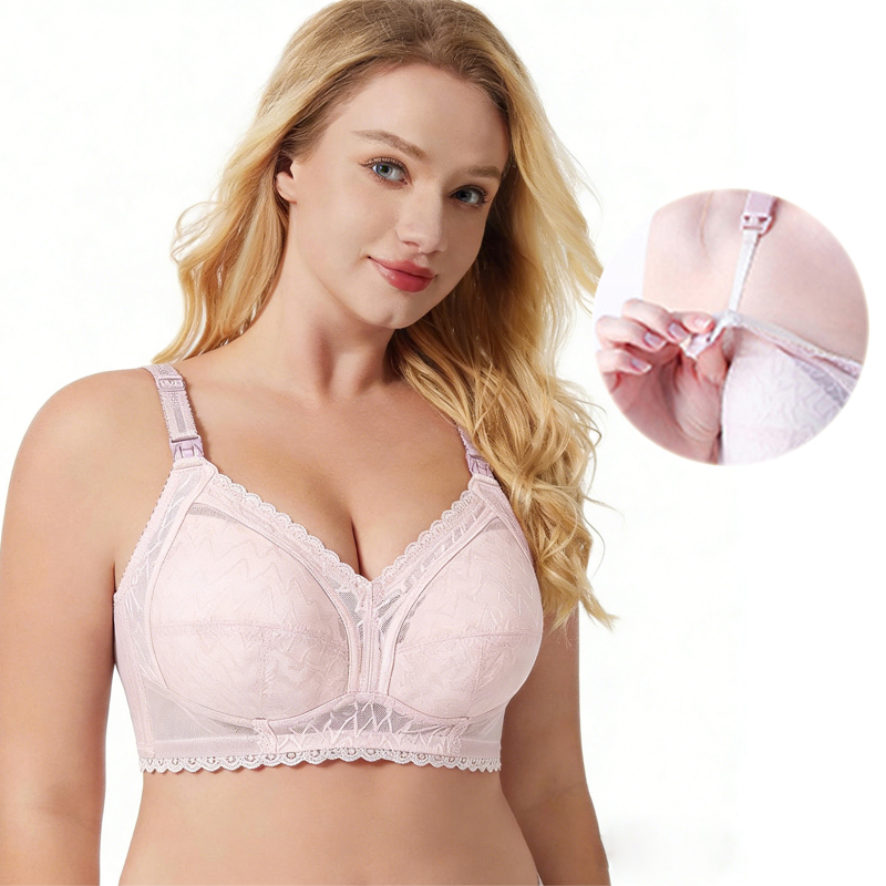 Full Coverage Bra - Top Clip Open Nursing Bra No