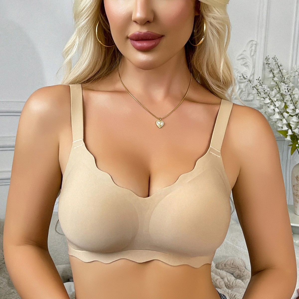 Women's Leopard Print Seamless - огляд і ціна Plunge Bra Push Up
