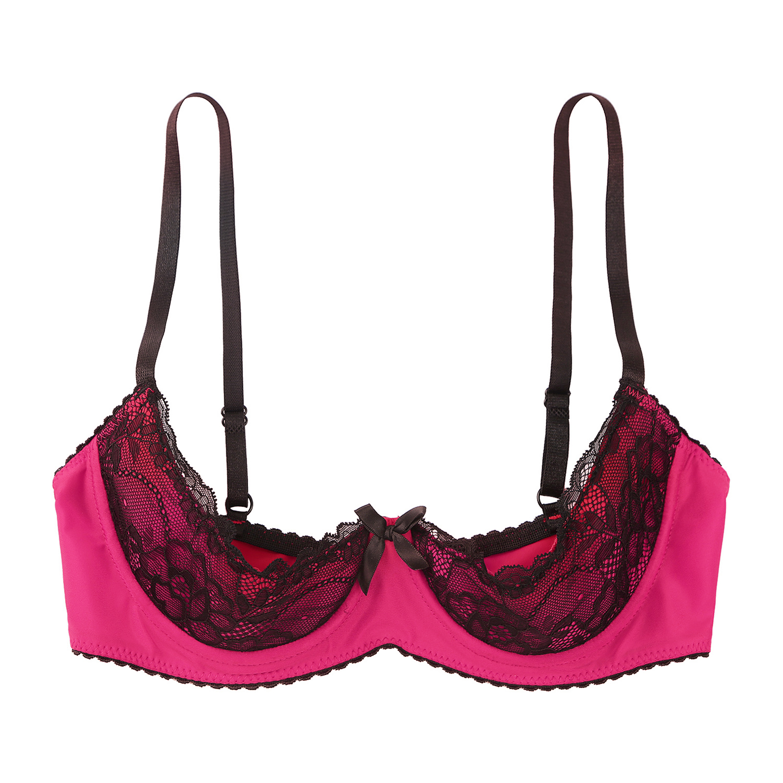 Sexy Womens Lace Push Up Open  - огляд і ціна Underwire Bra Padded
