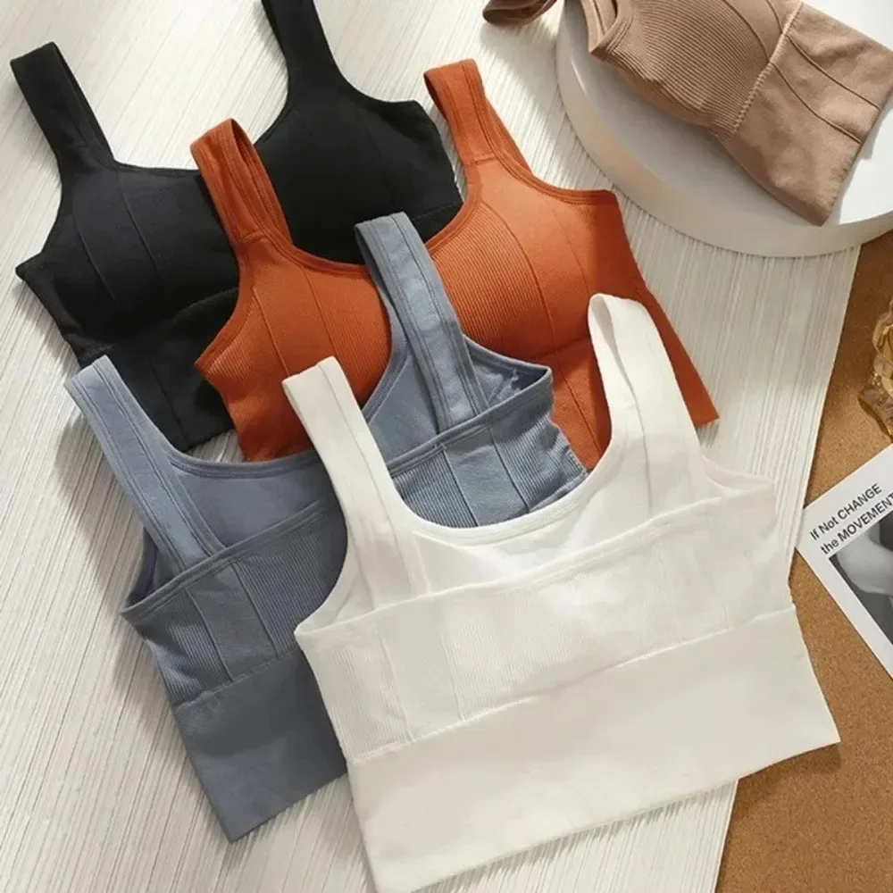 Solid Ribbed Sports Bra Workou - огляд і ціна Underwire Bra Padded