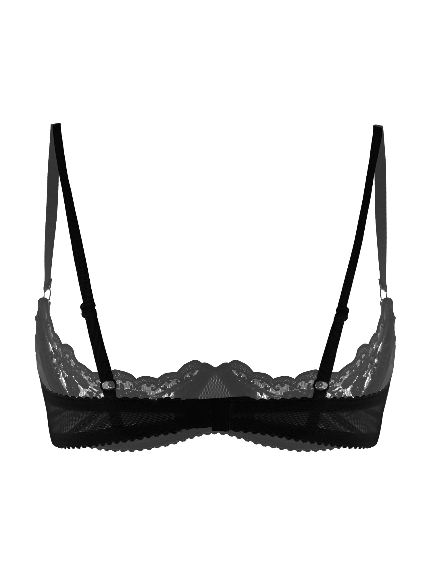 Women Sexy Open Cups Bra Sheer - огляд і ціна Underwire Bra Padded