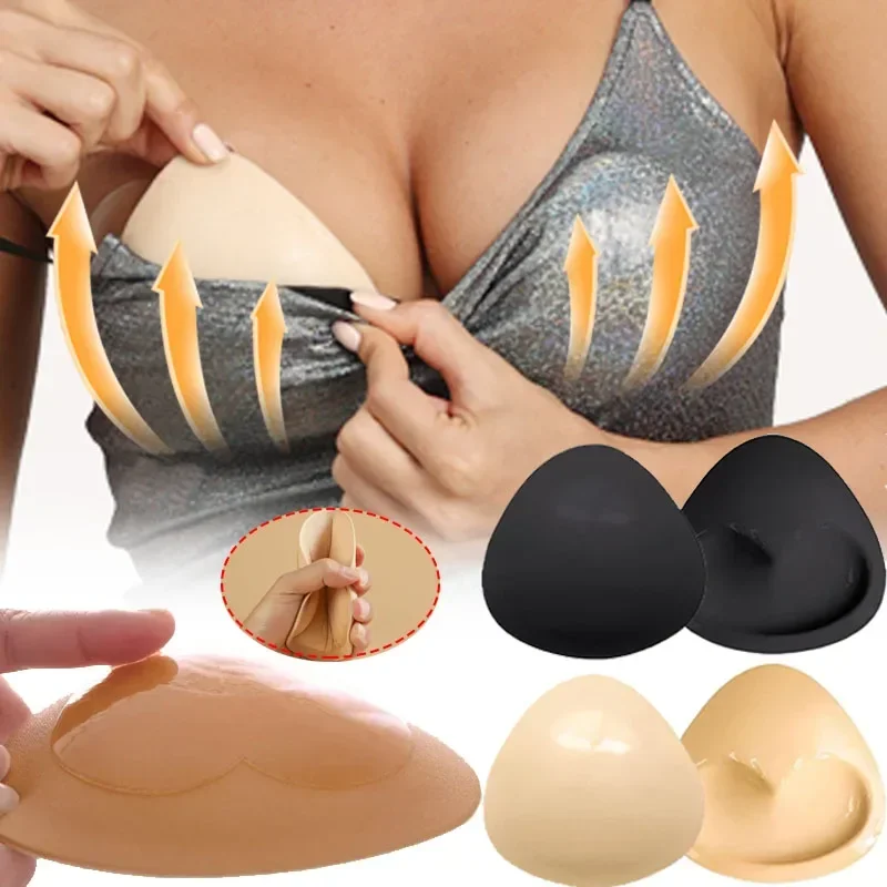Invisible Push Up Bra Cups Pad - огляд і ціна Push Up Bra Silicone