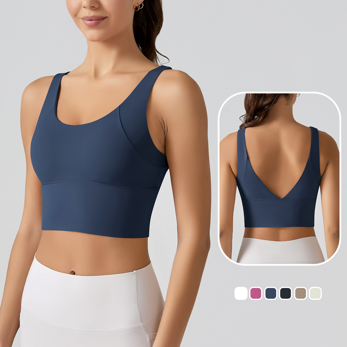 1PC New Yoga Tank Top Summer S - огляд і ціна Sports Bra Racerback