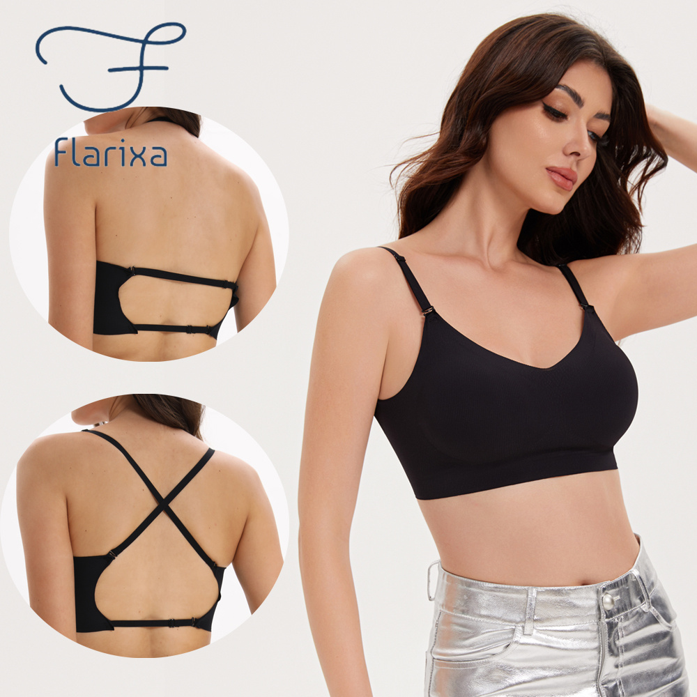 Flarixa Seamless Low Back Bra  - огляд і ціна Full Coverage Bra
