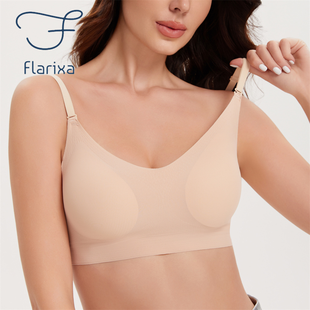 Flarixa Seamless Low Back Bra  - огляд і ціна Full Coverage Bra