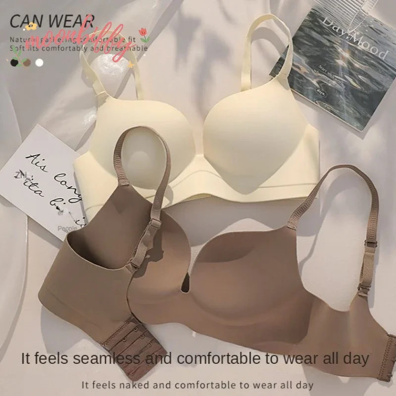 Women Gathered Seamless Linger - огляд і ціна Plunge Bra Push Up