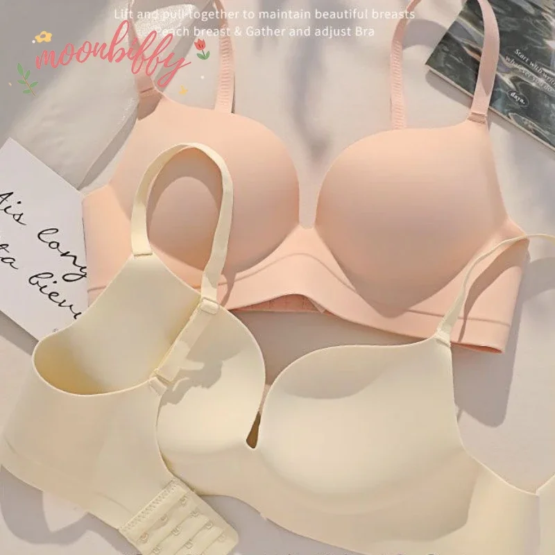 Women Gathered Seamless Linger - огляд і ціна Plunge Bra Push Up