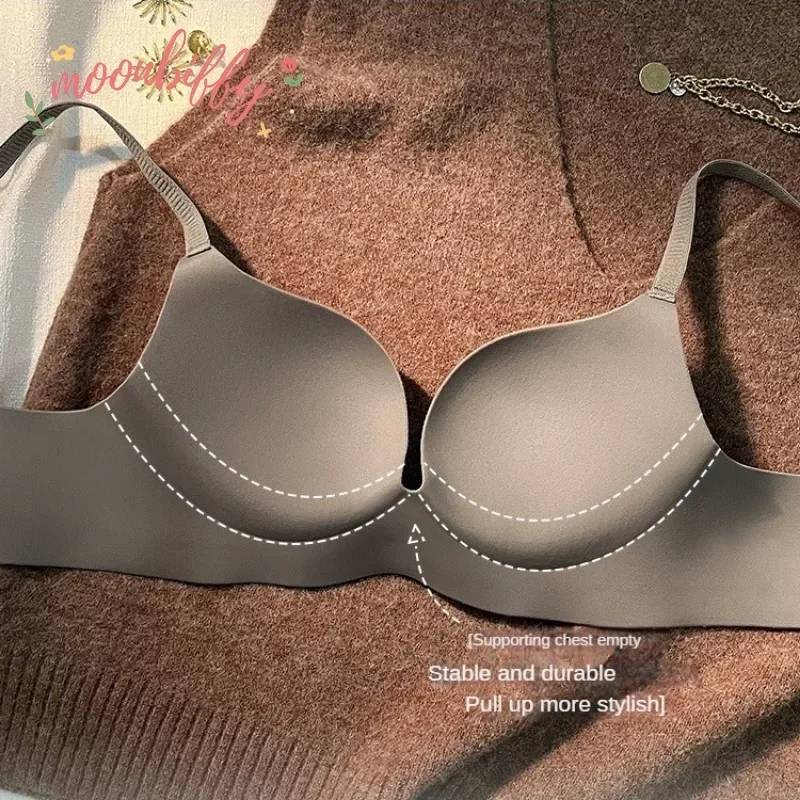 Women Gathered Seamless Linger - огляд і ціна Plunge Bra Push Up