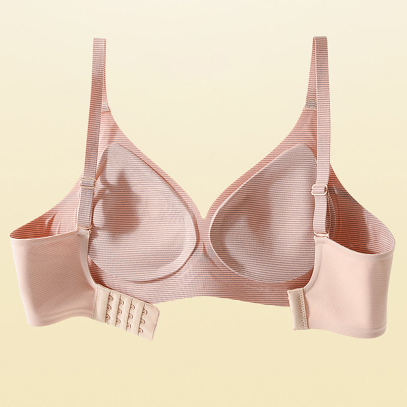 Stripe Color Contrast Soft Sup - огляд і ціна Plunge Bra Push Up